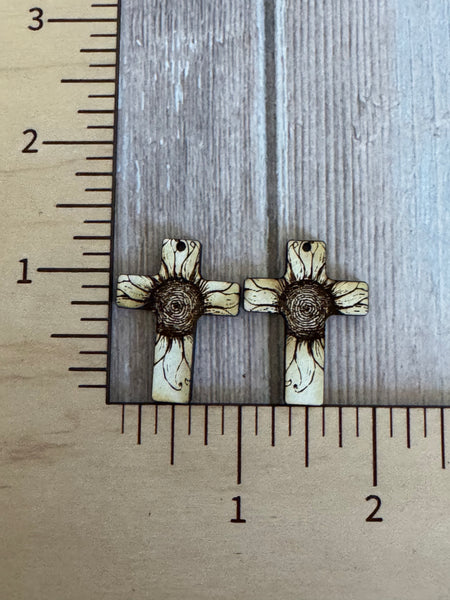 Sunflower Cross