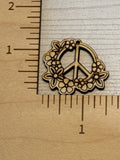 Peace Sign with Flowers