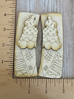 Summer Ice Cream 2 layer Claw Clip