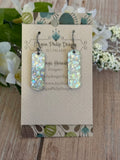Silver razzle Dazzle Glitter Acrylic