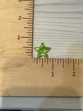 Lime Green Holographic Hex Glitter Acrylic