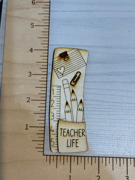 Teacher Pencil Holder 2 layer Claw Clip