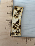 Jack and Sally Claw Clip