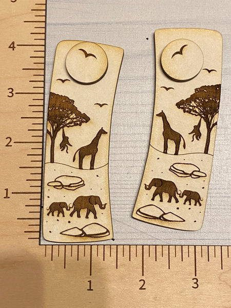 Safari Layered Wood Blank