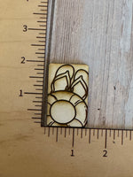 Summer Beach Claw Clip