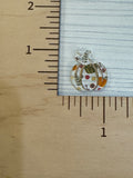 Curly Pumpkin Dangle Blank
