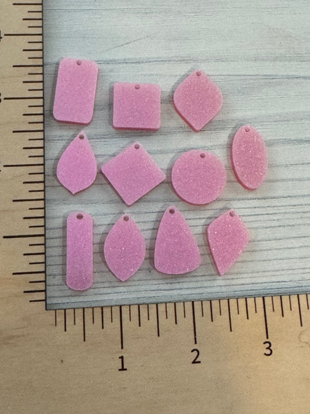 Pastel Pink Shimmer Acrylic