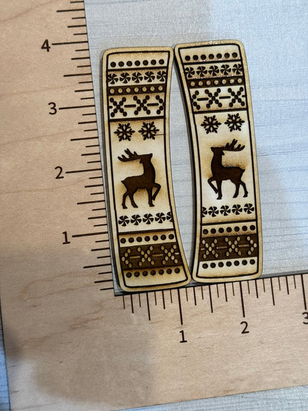 Reindeer Claw Clip