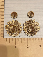 Sunflower Sweater layered Wood Blank