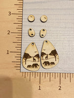 Safari Layered Wood Blank