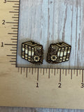 Wildflower Book Earrings