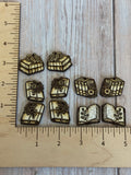 Wildflower Book Earrings