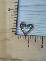 Valentine hearts - Candy Daisy glitter