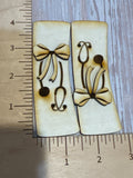 Stethoscope 2 layer Claw Clip and Dangle