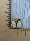 Love is in the air hot air balloon 2 layer Claw Clip and earring