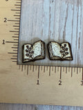 Wildflower Book Earrings