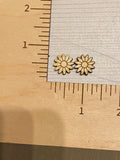 Shasta Daisy Layered Wood Blank