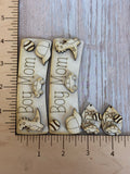 Boy Mom 2 layer Claw Clip