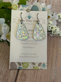 Silver razzle Dazzle Glitter Acrylic