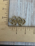 Sunflower Heart Earrings