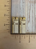 Public Library Card Claw Clip