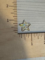 Gold and Silver Spangle Acrylic