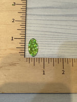 Lime Green Holographic Hex Glitter Acrylic