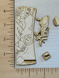 Motorcycle 2 layer Claw Clip