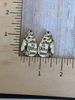 Riding Season Claw Clip and earring
