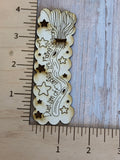 Riding Season Claw Clip and earring