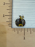 Curly Pumpkin Dangle Blank