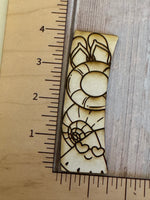 Summer Beach Claw Clip