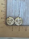 Flower Beautiful Claw Clip and earring