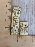 Where Flowers Bloom Claw Clip