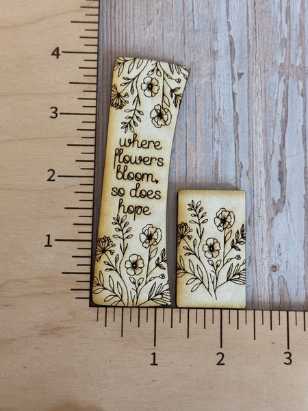 Where Flowers Bloom Claw Clip