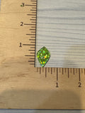 Lime Green Holographic Hex Glitter Acrylic