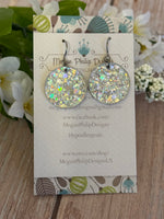 Silver razzle Dazzle Glitter Acrylic