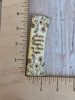 Where Flowers Bloom Claw Clip
