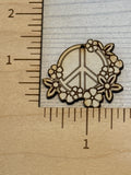 Peace Sign with Flowers