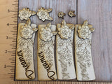 Flower dreamer 2 layer Claw Clip and earring