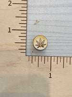 Stud - Pot Leaf