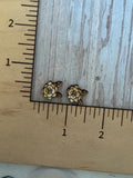 Flower dreamer 2 layer Claw Clip and earring