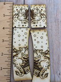 Dragon and Books Claw Clip