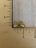 Goose with books stud