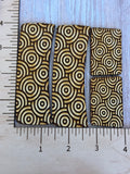 Geometric Circle Claw Clip