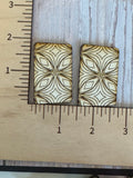 Geometric Diamond  Claw Clip