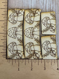 Mushrooms Claw Clip