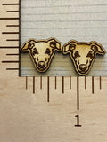 Dog head studs