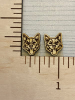 Dog head studs