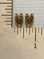 Dog head studs